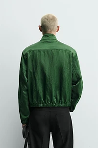 CROPPED FIT TECHNICAL JACKET