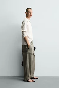 PANTALON RELAXED FIT EN COTON