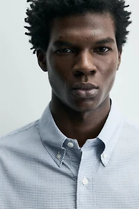 REGULAR FIT PLAID SHIRT