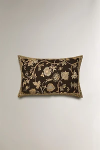 JACQUARD THROW PILLOW COVER
