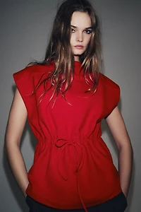 SOFT DRAWSTRING VEST