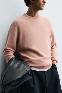 WOOL CASHMERE SWEATER