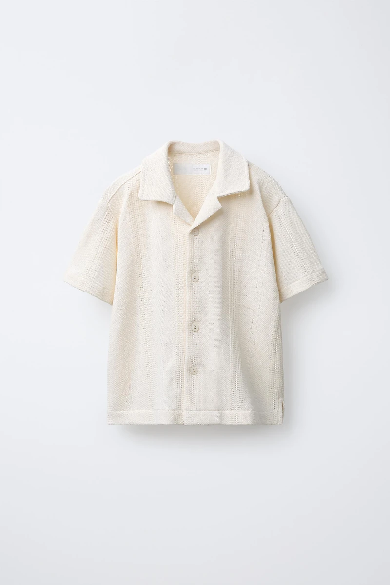 TEXTURED SHIRT