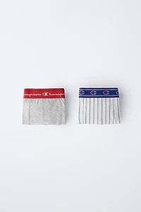 6-14 YEARS/ CHAMPION ® X ZARA TWO-PACK BOXERS