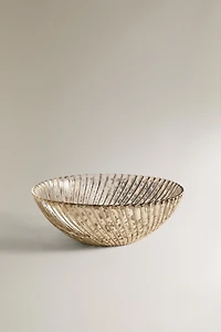 CHRISTMAS SHINY GLASS BOWL