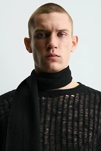 OPEN WEAVE JUMPER