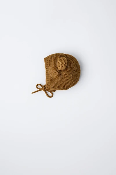 EAR KNIT BONNET
