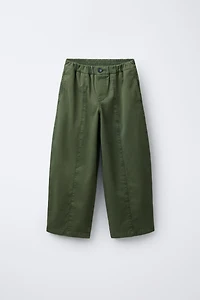 BALLOON PANTS WITH SEAM DETAIL