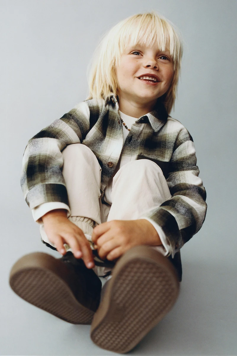 PLAID POCKET SHIRT