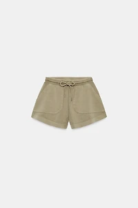 WASHED EFFECT SHORTS