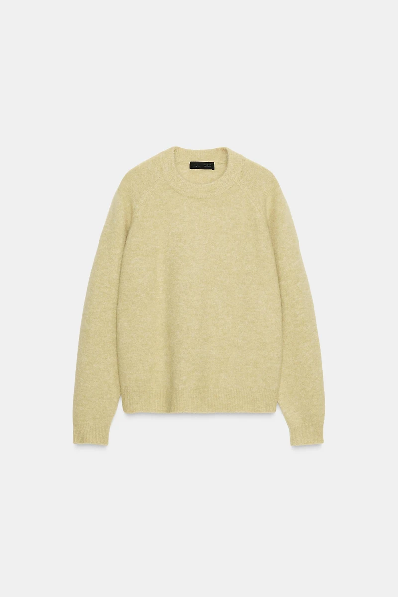 WOOL AND ALPACA BLEND SWEATER