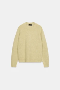 WOOL AND ALPACA BLEND SWEATER