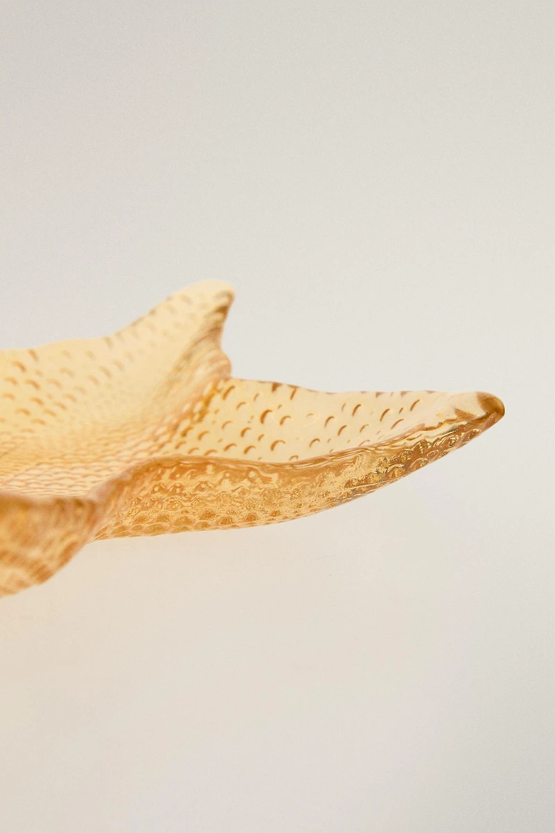 STARFISH GLASS BOWL