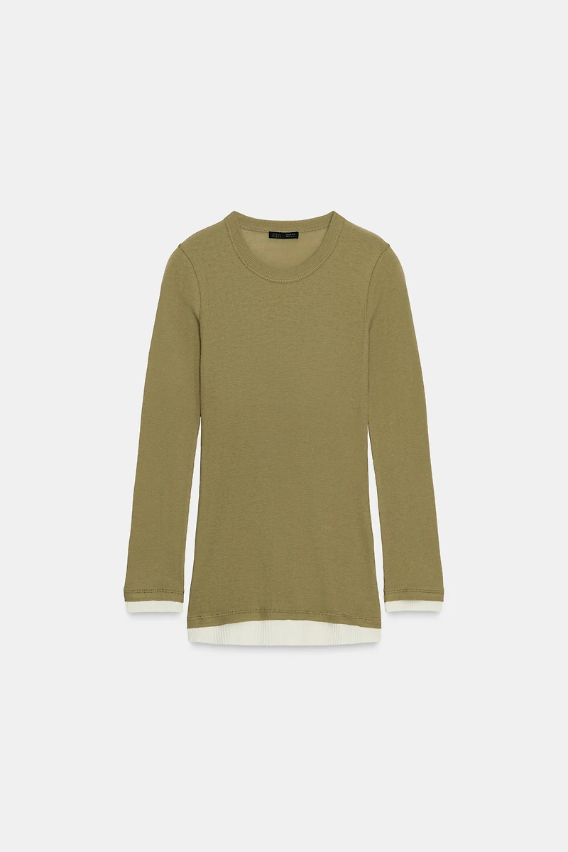 T-SHIRT DOUBLE EN COTON SUPIMA®