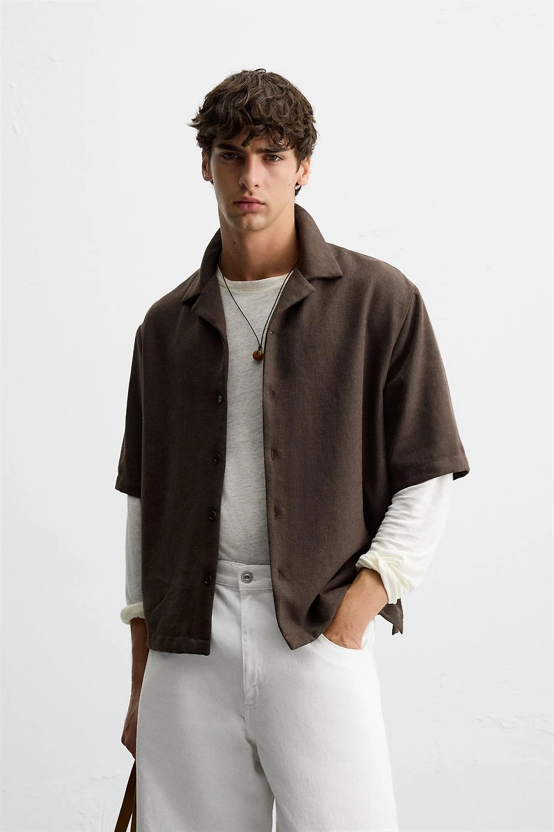 TEXTURED SHIRT