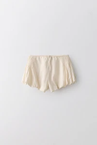 LIMITED EDITION LINEN COTTON BLOOMER SHORTS (6-10 YRS)
