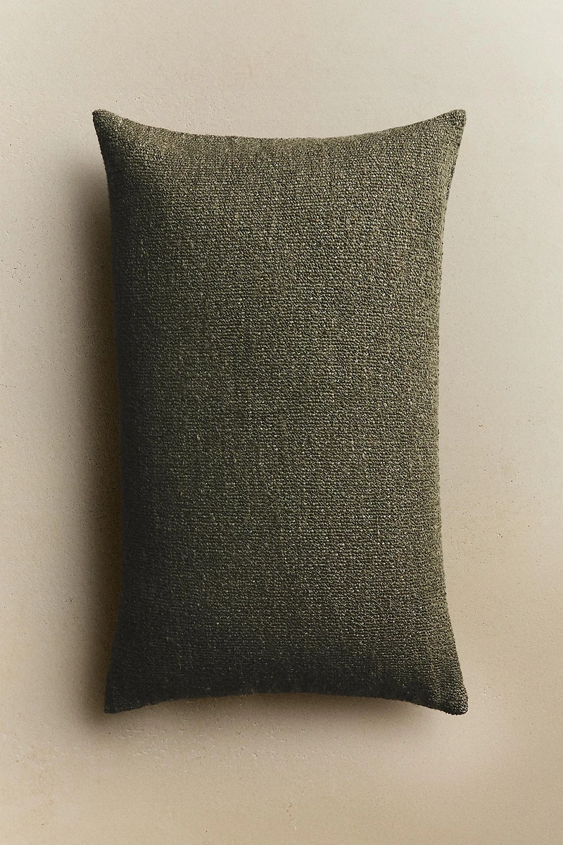 TEXTURED THROW PILLOW COVER