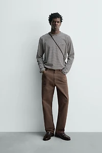 WASHED STRAIGHT FIT JEANS