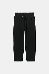 ELASTIC WAIST PANTS