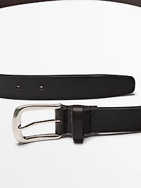 Ceinture en cuir nappa souple