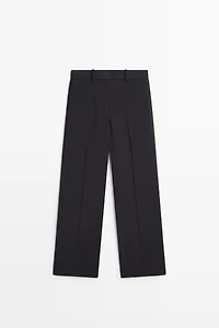 Pantalon droit fluide