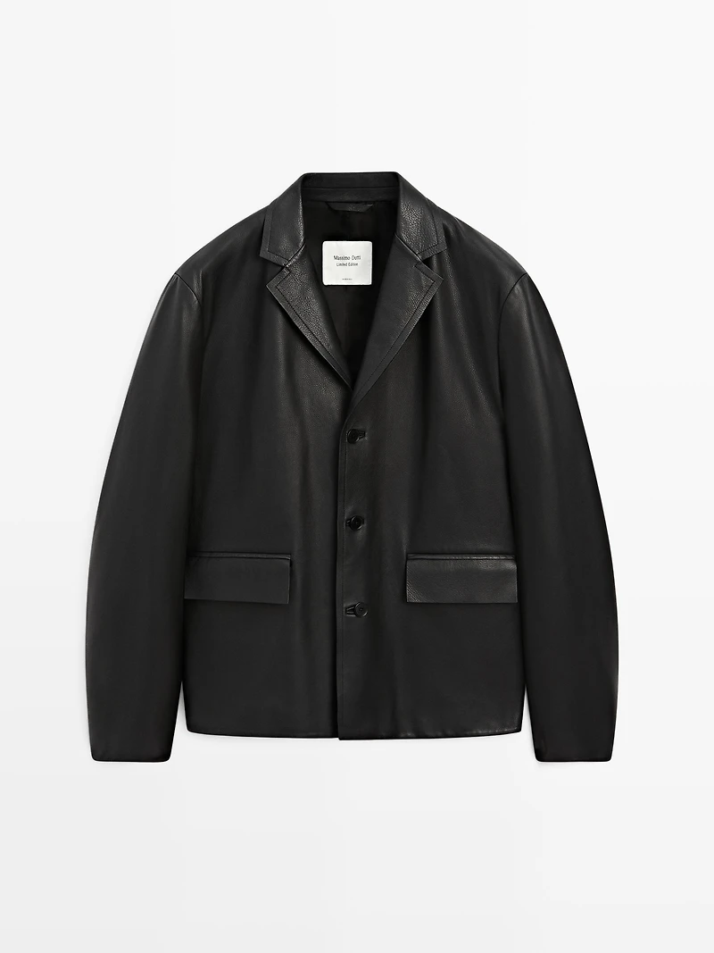 Blazer en cuir nappa - LIMITED