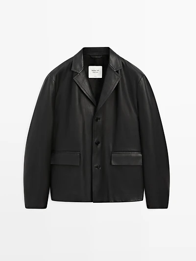 Blazer en cuir nappa - LIMITED