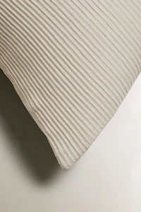 HOUSSE DE COUSSIN ÉDREDON FRONCÉ