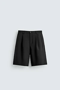 FLOWY PLEATED SHORTS