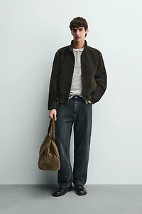 SUEDE LEATHER JACKET