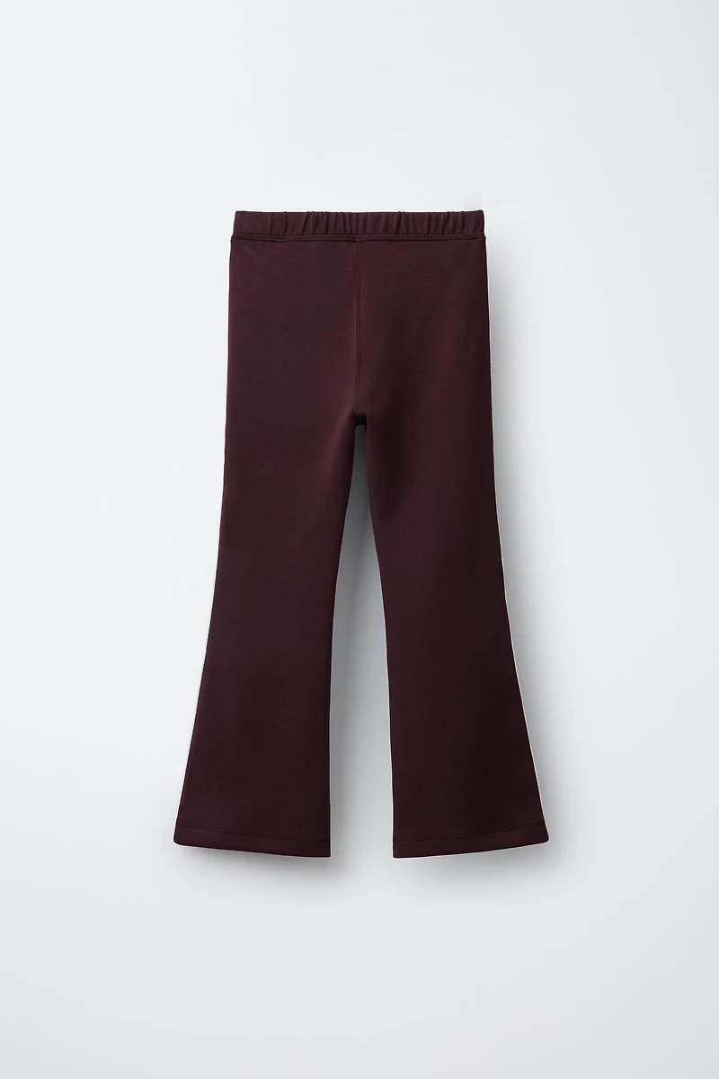 PANTALON FLARE AVEC MODAL LISERÉS CONTRASTE