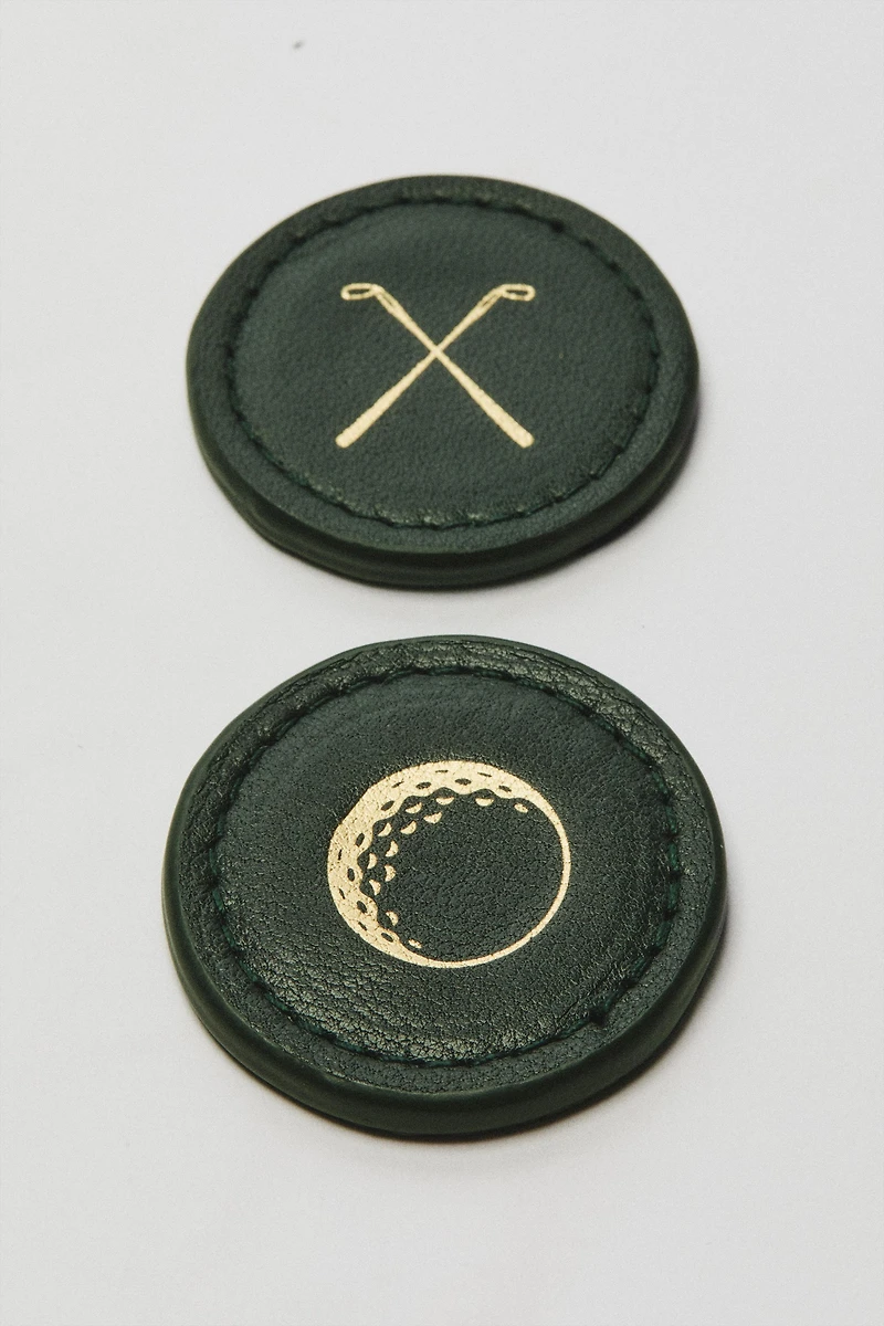 ENSEMBLE MARQUEURS BALLE DE GOLF (LOT DE 2)