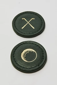 ENSEMBLE MARQUEURS BALLE DE GOLF (LOT DE 2)