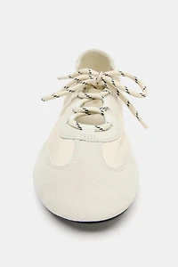 COMBINED SPORTY BALLET FLATS