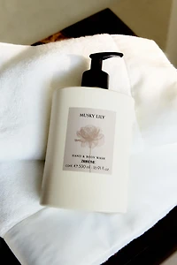 (500 ML) SAVON LIQUIDE MUSKY LILY