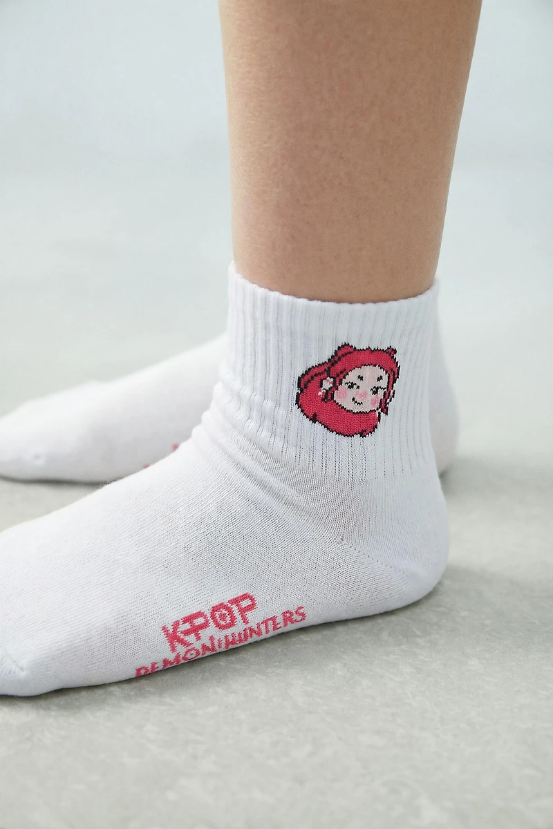 THREE-PACK OF KPOP DEMON HUNTERS™ NETFLIX © MID-CALF SOCKS