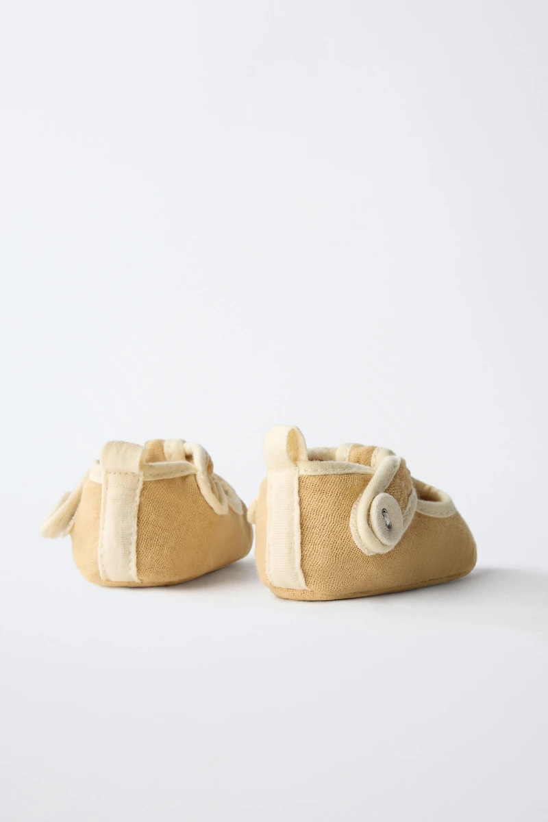 COTTON SANDAL BOOTIES