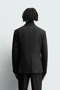 COMFORT DOUBLE BREASTED SUIT JACKET