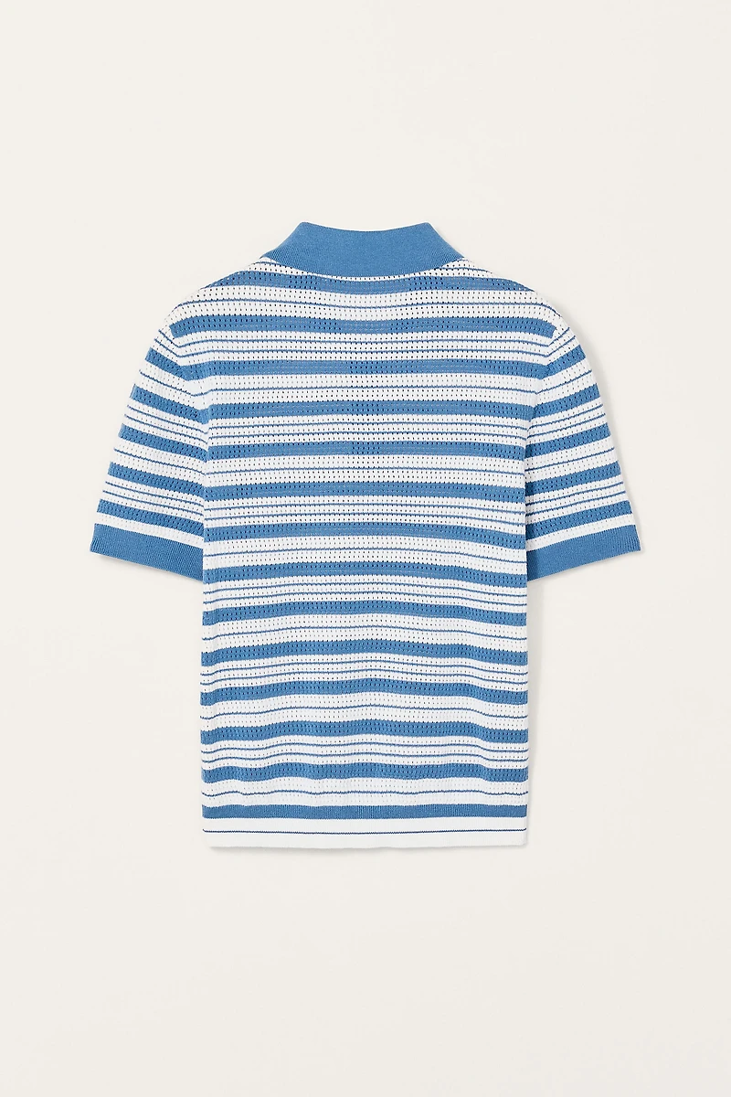 LIMITED EDITION STRIPED KNIT SWEATER