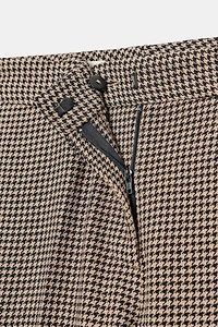 PANTALON CARGO PIED-DE-POULE