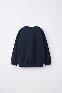 SWEAT UNI CÔTELÉ