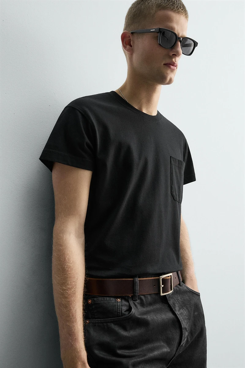 RELAXED FIT POCKET T-SHIRT