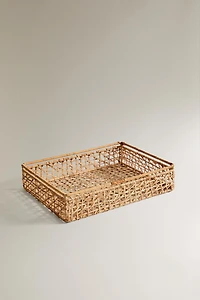 WOVEN RATTAN TRAY