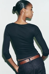 T-SHIRT COTON MODAL