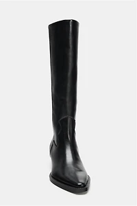 BOTTES PLATES COW-BOY