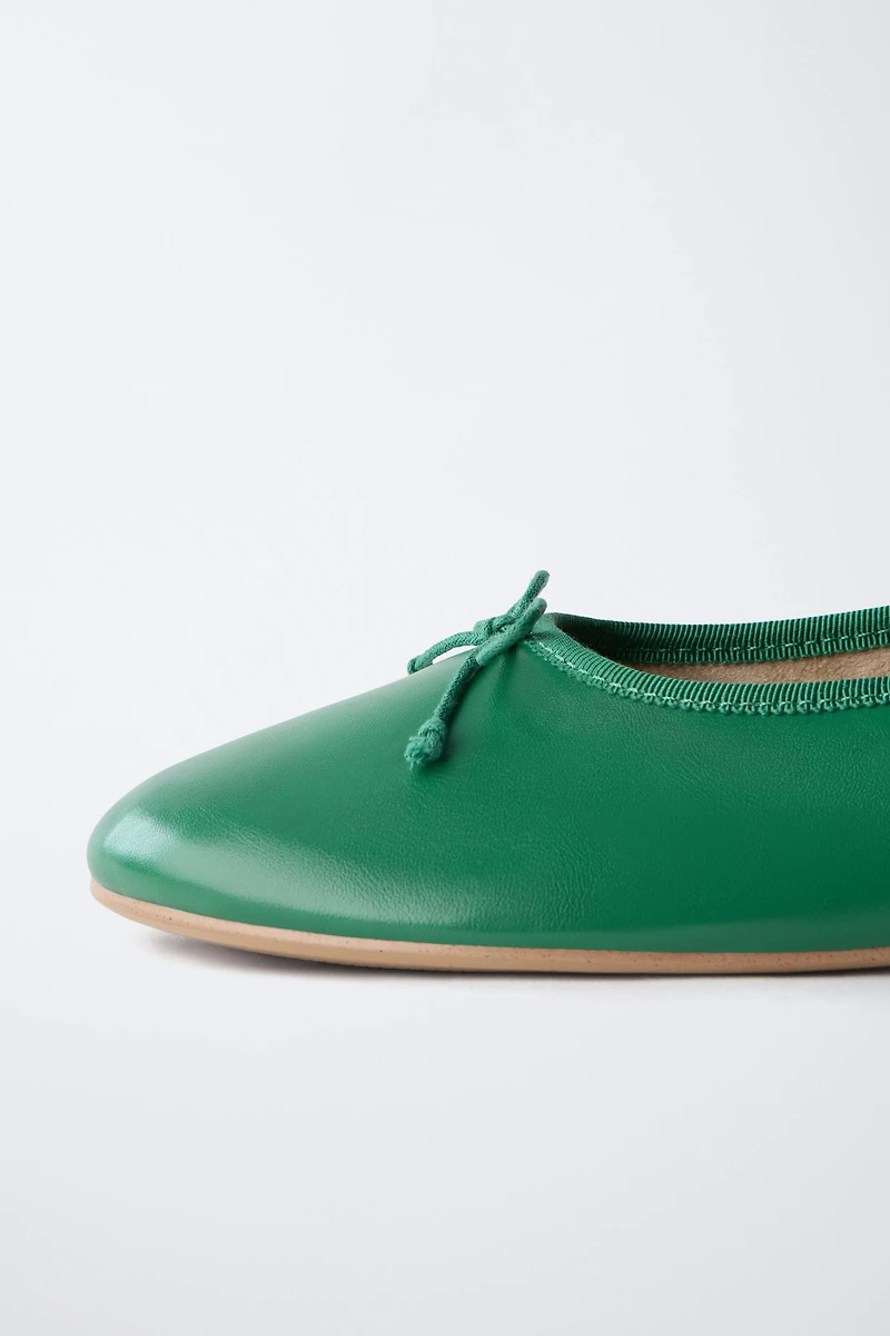 BOW BALLET FLATS