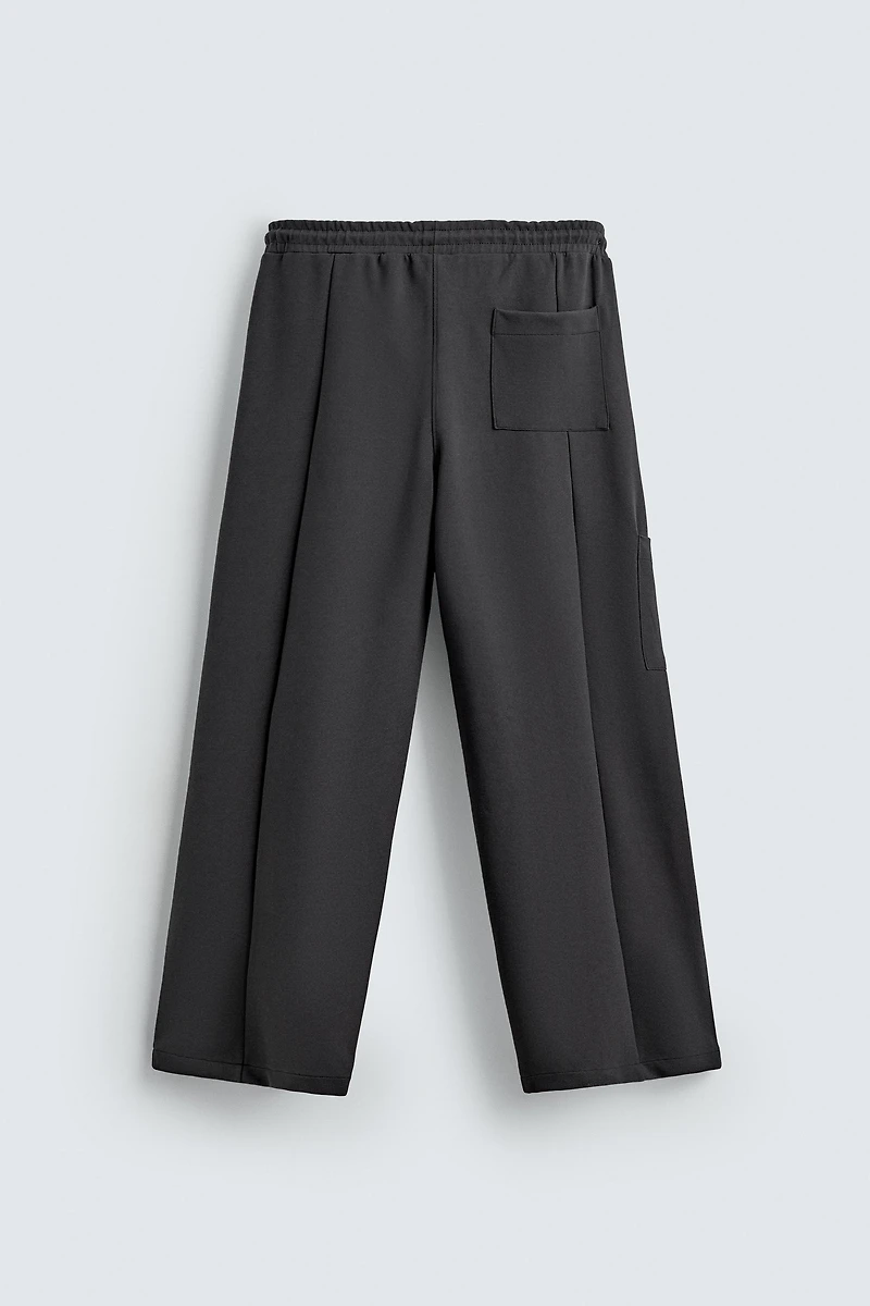 INTERLOCK CARGO JOGGER PANTS