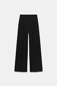 HIGH-WAISTED WIDE LEG PANTS