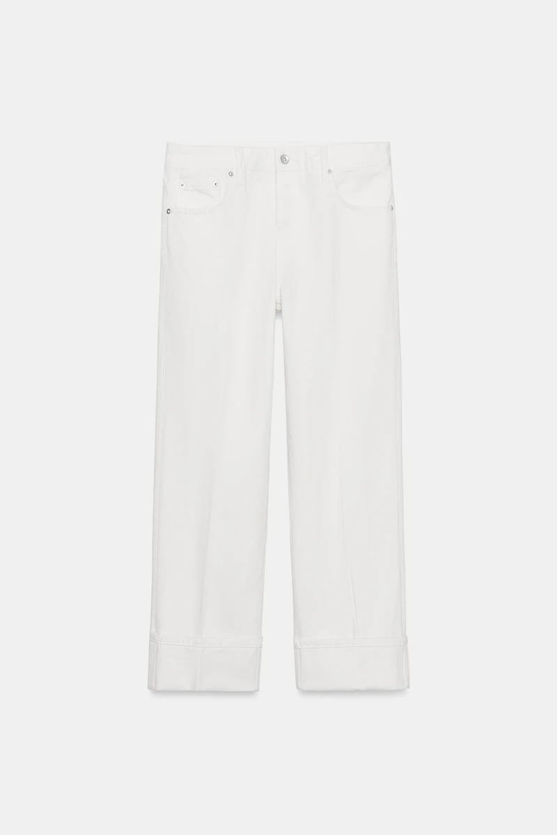 JEAN ZW COLLECTION DROIT TAILLE BASSE