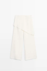 Total look textured skort